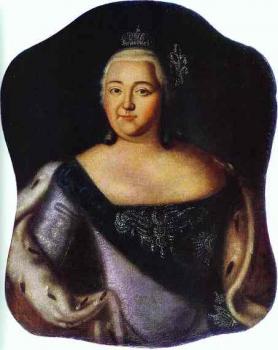 阿雷尅西 安特羅波夫 Portrait of Empress Elizaveta Petrovna 阿雷尅西 安特羅波夫 Portrait of Empress Elizaveta Petrovna